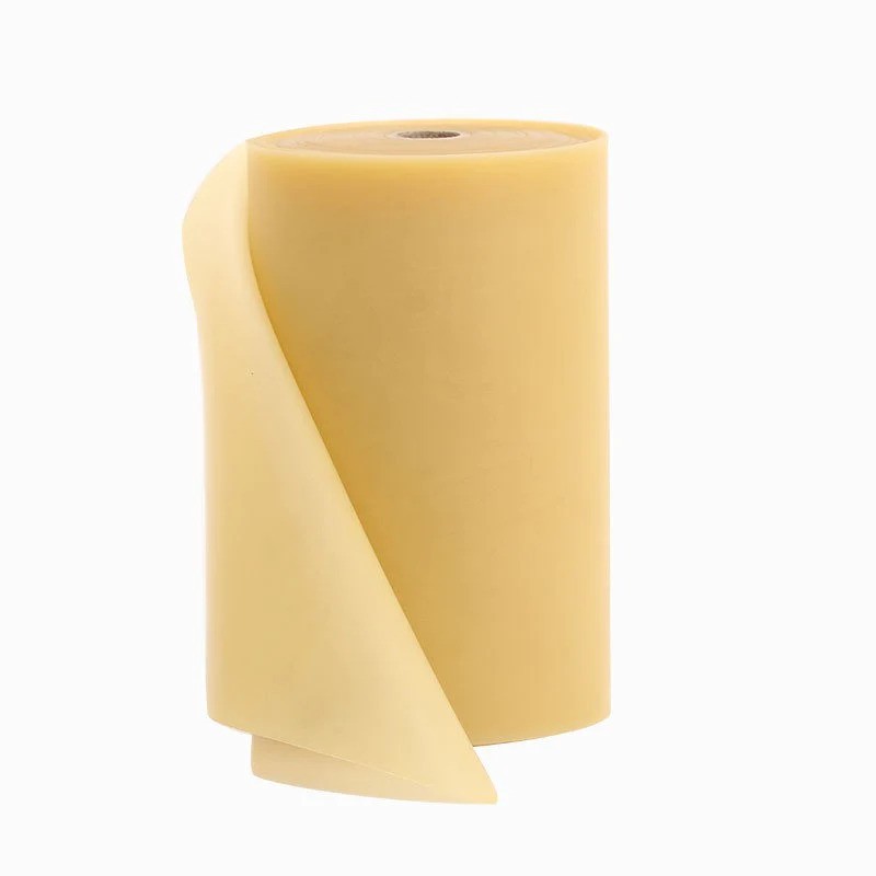 White 1 mm Flat Slingshot Band Roll
