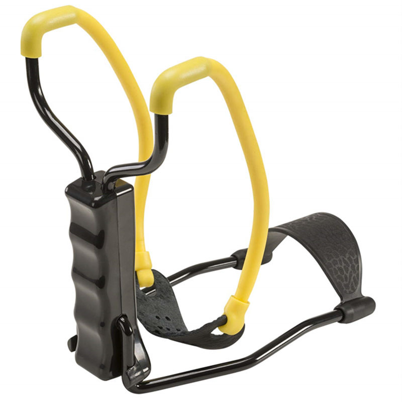 Black Folding Metal Slingshot with Wrist Guard