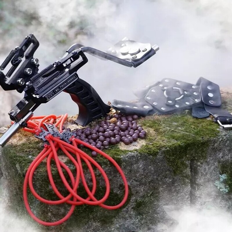 100 Joule Pulley-Spring Slingshot — Three Kit Options thumbnail 7