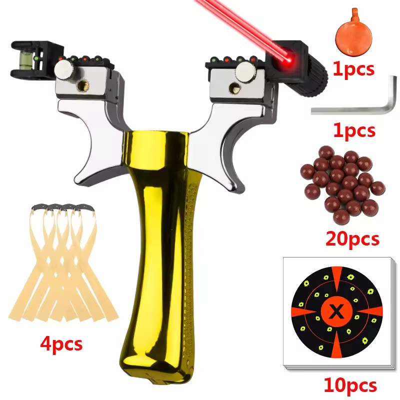 Coloured ABS Slingshot with Laser Sight thumbnail 5