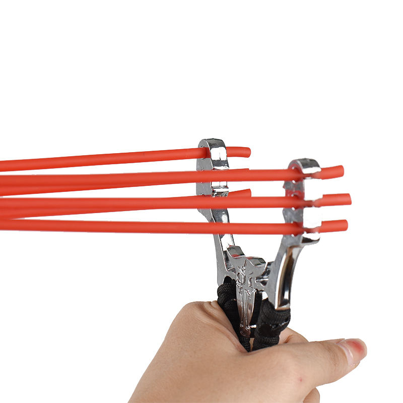 Six-Strand Zinc Alloy Bull-Head Slingshot thumbnail 5