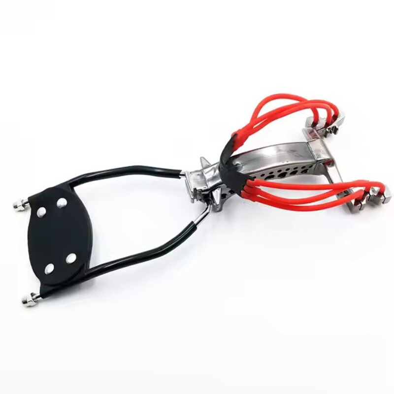 Folding Reinforced-Plastic Slingshot with Wrist Rest thumbnail 3