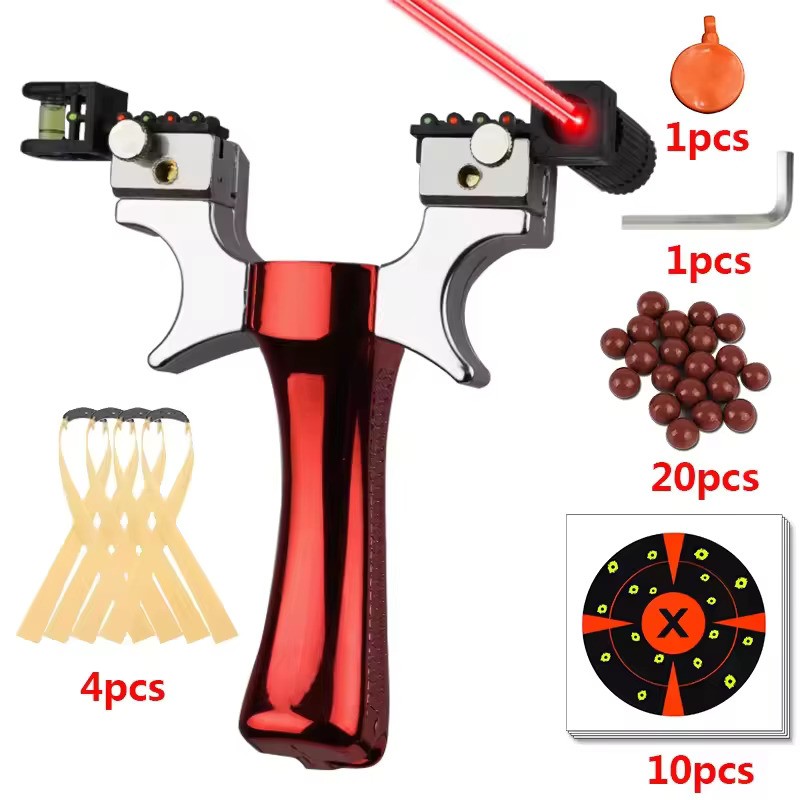 Coloured ABS Slingshot with Laser Sight thumbnail 4